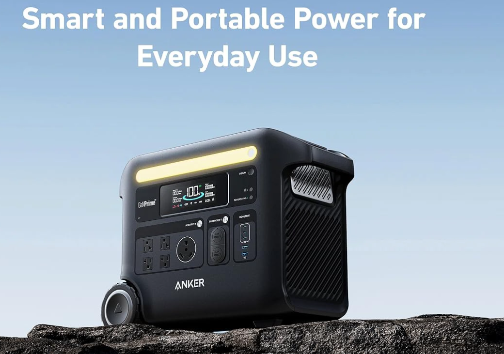 Anker SOLIX F2600 Portable Power Station- 2560Wh | 2400W